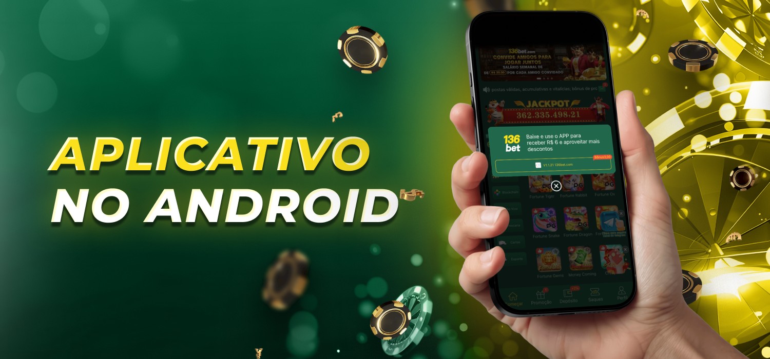 baixar o aplicativo móvel no android